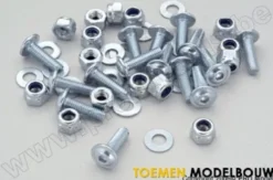Body screws w stop nuts 15pcs – G-07058