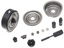 Boom Miscellaneous SLR™ 1.9″ Land Rover® Steel Narrow (21mm) Beadlock Wheel w/ Scale Cap, Scale Hardware & Alum Hub (2) – BRW780946