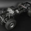 Boom Racing BRX01 AWB 1/10 Adjustable Wheelbase Chassis Kit with ZIL Pickup Hard Body