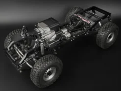 Boom Racing BRX01 AWB 1/10 Adjustable Wheelbase Chassis Kit with ZIL Pickup Hard Body