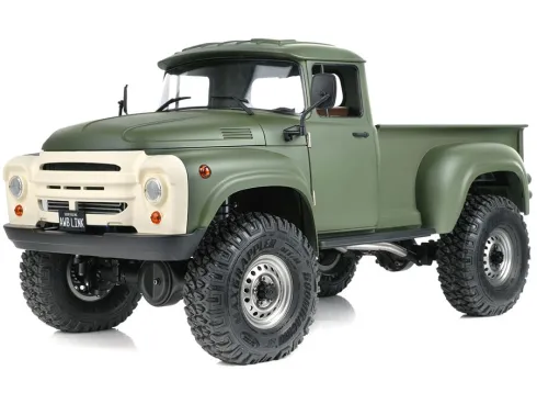 Boom Racing BRX01 AWB Link 1/10 4WD Chassis Kit met ZIL Pickup Hard Body