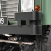 Boom Racing Military Bumper Aluminium Zwart Finish (BRX02 109)