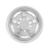 Boom Racing Miscellaneous ProBuild™ 1.9″ Aluminum Rostyle Classic Faceplate (2) Flat Silver – BRPBF019FS
