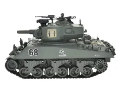 Brother RC Tank 1/18 USA M4A3 Sherman Groen