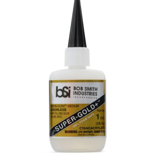 BSI Super-Gold+ Cyanoacrylate Gap Fill Foam Safe Odorless (RC vliegtuigen) 28gram