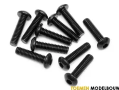 BUTTON HEAD SCREW M4x16mm HEX SOCKET 10pcs – HPI94556
