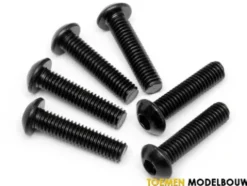 BUTTON HEAD SCREW M6x25mm HEX SOCKET 6pcs – HPI94909