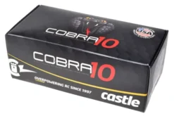 Castle Creations Cobra 10 6S Max 25.2V Max 8A Peak Bec W/1410-3800KV 5MM Sensored Motor