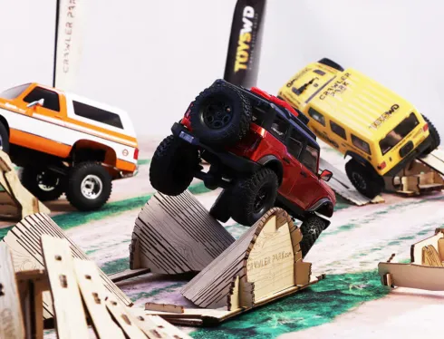 CRAWLER PARK HOME KIT 1/18 & 1/24 – 3 OBSTACLES