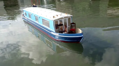 Deans Marine Narrowboat Modelbouwkit 1/12