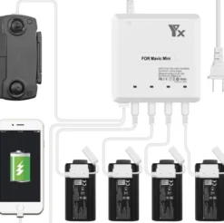 DJI Mavic Mini 5in1 Multi Battery Fast Charger