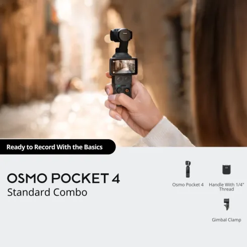 DJI Osmo Pocket 4 Standard Combo