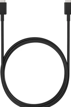 DJI USB C naar USB C Kabel 50cm in de kleur zwart (origineel van het merk DJI)