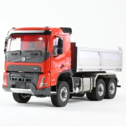 Double E Volvo FMX Dump Truck hydraulic (red) Scale 1/14 RTR