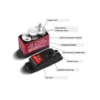 DSSERVO DS3240 standaard formaat waterproof servo 45KG/0.17sec @ 6.8V (voor 1/10 en 1/8 RC auto’s)