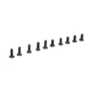 ECX Screw, M3, Flat Head, Binder Head (10) – ECX235004