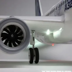 E-Flite Airbus A320neo Twin 64mm EDF BNF Basic with AS3X+ and SAFE Select Base White