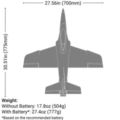 E-Flite Habu SS (Super Sport) 50mm EDF Jet PNP