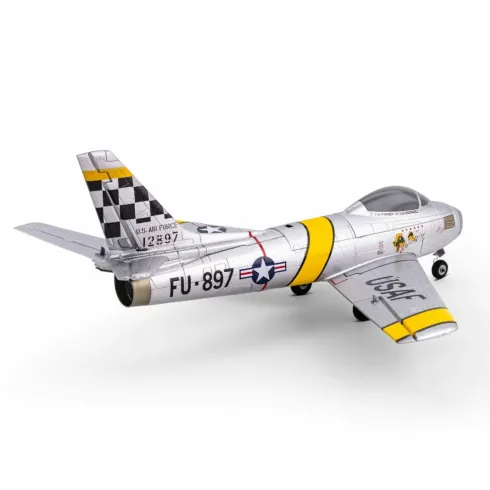 E-Flite UMX F-86 Sabre 30mm EDF Jet BNF Basic met AS3X en SAFE Select