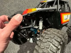 Element RC Enduro Trail Truck Gatekeeper met Hobbywing regelaar en Injora motor en 25kg servo in een nette staat!