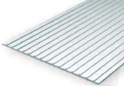 Evergreen Dak met Opstaande Naad – 1mm met groefafstand 2mm