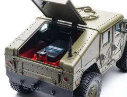 E-ZEE RC 1/16 4WD RC Hummer Military Truck Groen