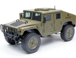 E-ZEE RC 1/16 4WD RC Hummer Military Truck Groen