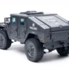 E-ZEE RC 1/16 4WD RC Hummer Military Truck Zwart