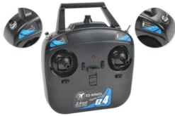 EZ-Wings Mini P-51 Mustang 450mm Vliegtuig RTF met 2x batterij en USB lipo lader (nummer 1 om te beginnen)!