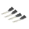 Fastrax Body Clip Retainer 1/10 Scale Black (4)