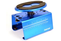 Fastrax deluxe aluminium roterende onderhoudsstandaard – Blauw