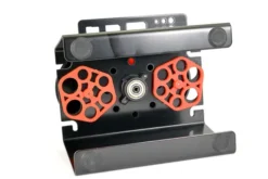 Fastrax deluxe aluminium roterende autostandaard – Zwart