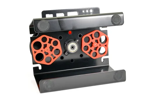 Fastrax deluxe aluminium roterende autostandaard – Zwart