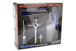 Fastrax Nitro Starter Set met 3000mah Glow Starter ideaal voor 1/10 en 1/8 RC nitro auto’s!