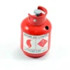 FASTRAX SCALE PAINTED ALLOY GAS BOTTLE RED