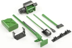 FASTRAX SCALE 6-PIECE TOOL SET GREEN/BLACK PAINTED