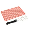 FASTRAX SCALE RUBBER NET 22cm X 14.5cm RED