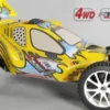 FG Leopard 4 Sports-Line 4WD Brandstof 2-takt RC auto RTR in de kleur wit