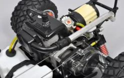 FG Stadium Truck Limited 2WD 27cc – Body Wit met allu draagarmen zowel voor als achter luxe versie!!