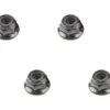 FLANGE LOCK NUT M4 BLACK 4PCS – AR708001