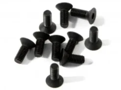 Flat head screw m3 x 8mm hex socket 10pcs – HPIZ082