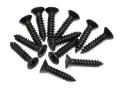 FLAT HEAD SCREW M3x15mm 12pcs – HPIZ579