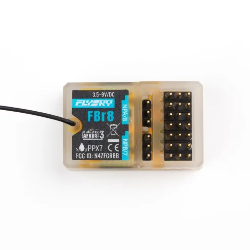 FlySky FBr8 Boot Receiver met Lange Antenne – 8 Kanaals AFHDS3