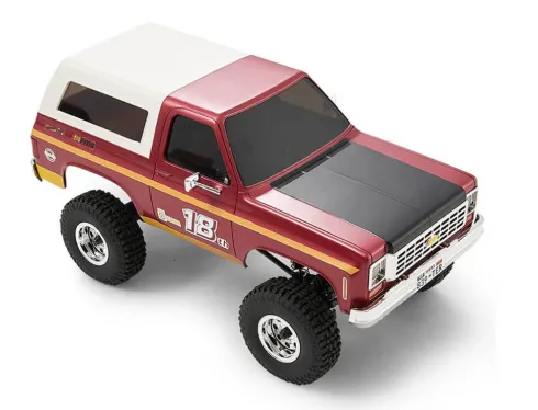 FMS 1/24 Chevrolet K5 Blazer FCX24 Pro Brushless Crawler RTR Rood