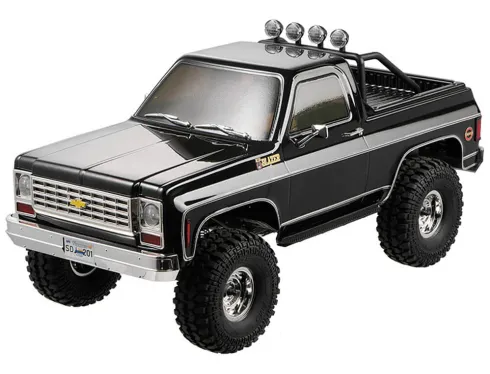 FMS 1/10 Chevrolet K5 Blazer FCX10 scaler ARTR kit (RS version) – Black