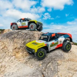 FMS 1/18 Ford Bronco U4 Fun-Haver 25 FSC18 Brushless RTR compleet met 2S 2000mAh LiPo batterij en lader