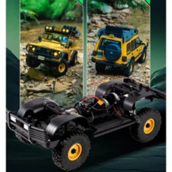 FMS 1/10 Land Rover Defender 110 FCX10 Scaler RTR (RS) Geel