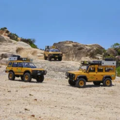 FMS 1/10 Land Rover Defender 110 FCX10 Scaler RTR (RS) Geel