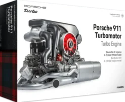 Franzis Porsche 911 TURBO Boxer Engine Kit in 1/4 bouwpakket