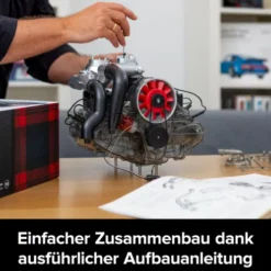 Franzis Porsche 911 TURBO Boxer Engine Kit in 1/4 bouwpakket